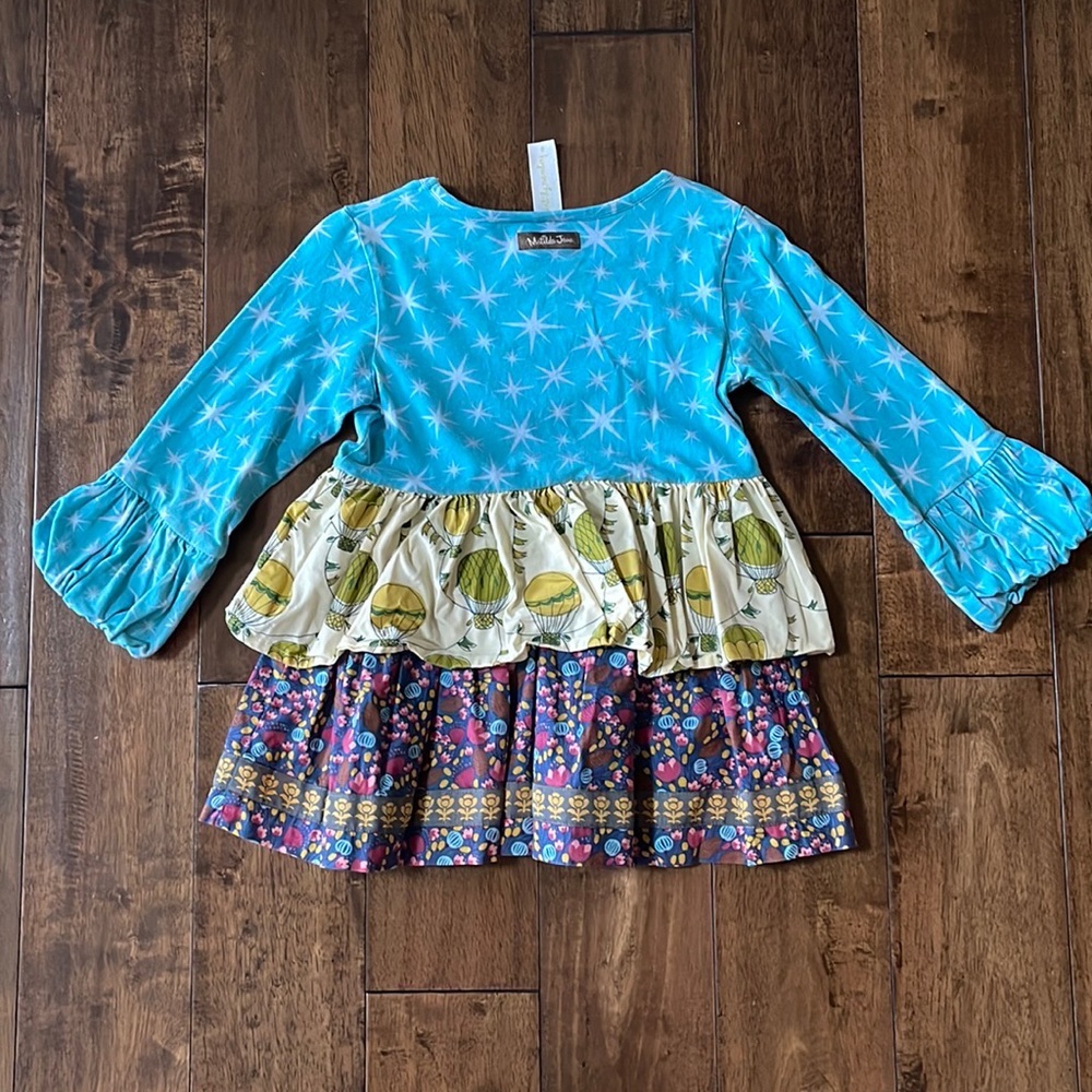 💙Tiered Matilda Jane top! Size 6💛 - Picture 3 of 3